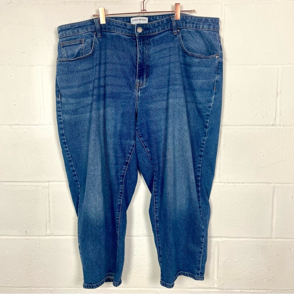 Lane Bryant Mid Rise Boyfriend Capri Flex Magic Waist Band Signature Fit Size 20